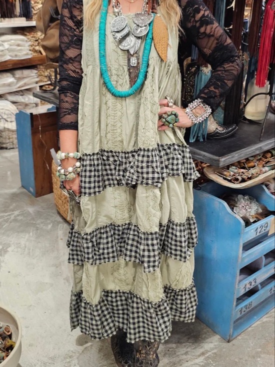 Dresses & Skirts - NWOT A Rare Bird Hand Stitched Dress